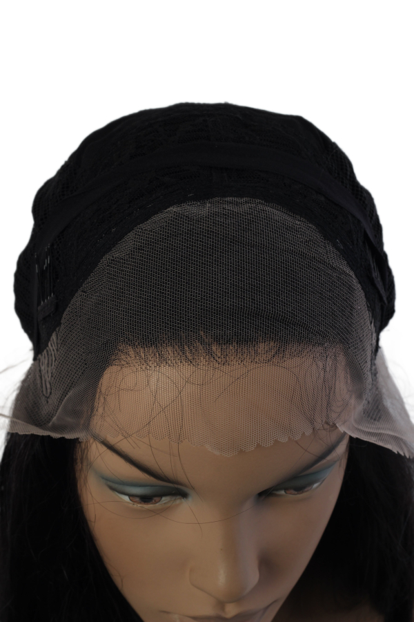 thumb%100 DOĞAL SAÇ MEDİKAL TÜL PERUK - LACE FRONT - SİYAH - 227 GRAM - HHI-1722-57C-R1B-227G-1050