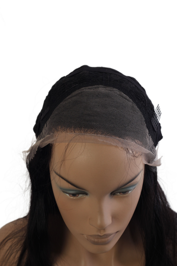 thumb%100 DOĞAL SAÇ MEDİKAL TÜL PERUK - LACE FRONT - SİYAH - 225 GRAM - HHI-1822-58C-R1B-225G-1041