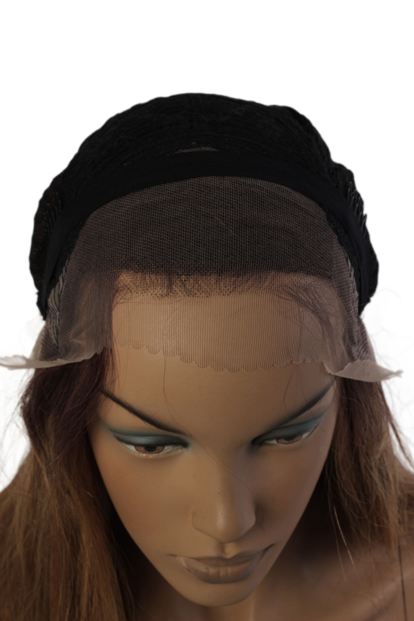 thumb%100 DOĞAL SAÇ MEDİKAL TÜL PERUK - LACE FRONT - KUMRAL OMBRELİ - 225 GRAM - HHI-1822-58C-R4-6-225G-1041