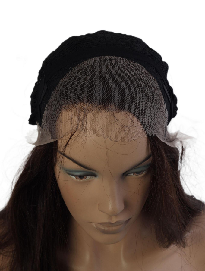 thumb%100 DOĞAL SAÇ MEDİKAL TÜL PERUK - LACE FRONT - HHI-2226-67C-R2-272G-1323