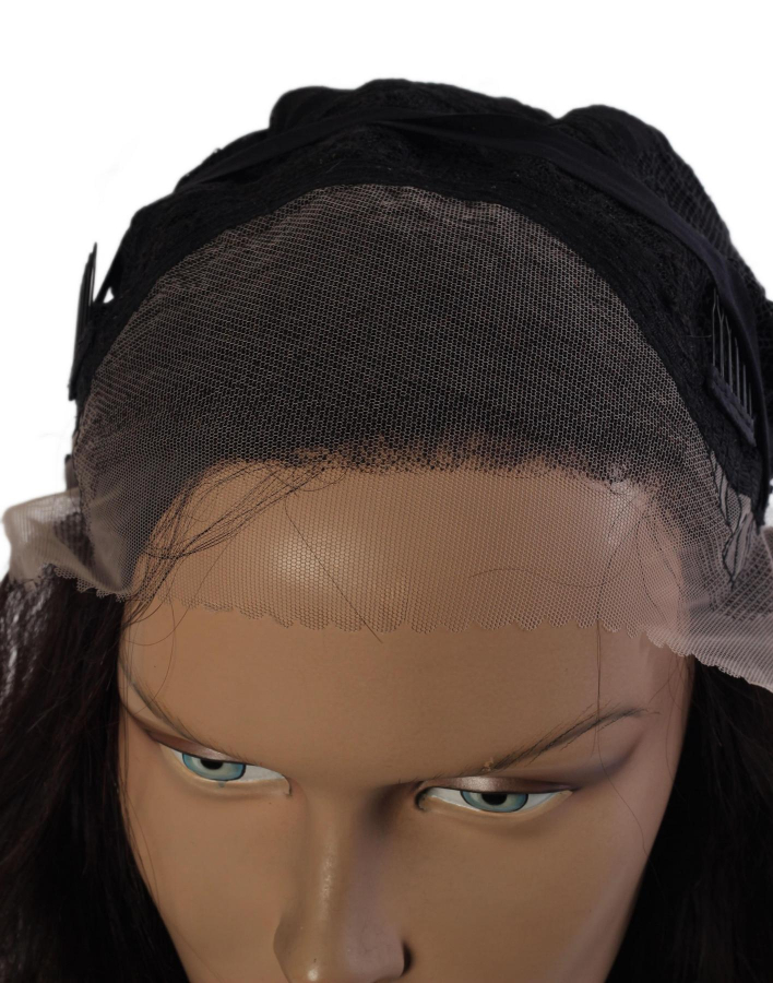 thumb%100 DOĞAL SAÇ MEDİKAL TÜL PERUK - LACE FRONT - HHIN-161718(14''-17'')-45C-RNAT-216G-788