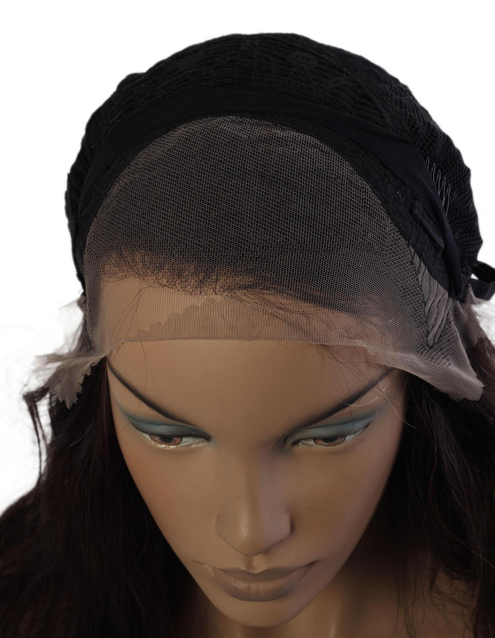 thumb%100 DOĞAL SAÇ MEDİKAL TÜL PERUK - LACE FRONT - HHIN-18(15''-17'')-42C-RNAT-203G-748