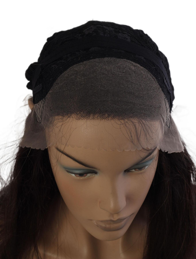 thumb%100 DOĞAL SAÇ MEDİKAL TÜL PERUK - LACE FRONT - HHIN-25(21''-24'')-60C-RNAT-303G-1456