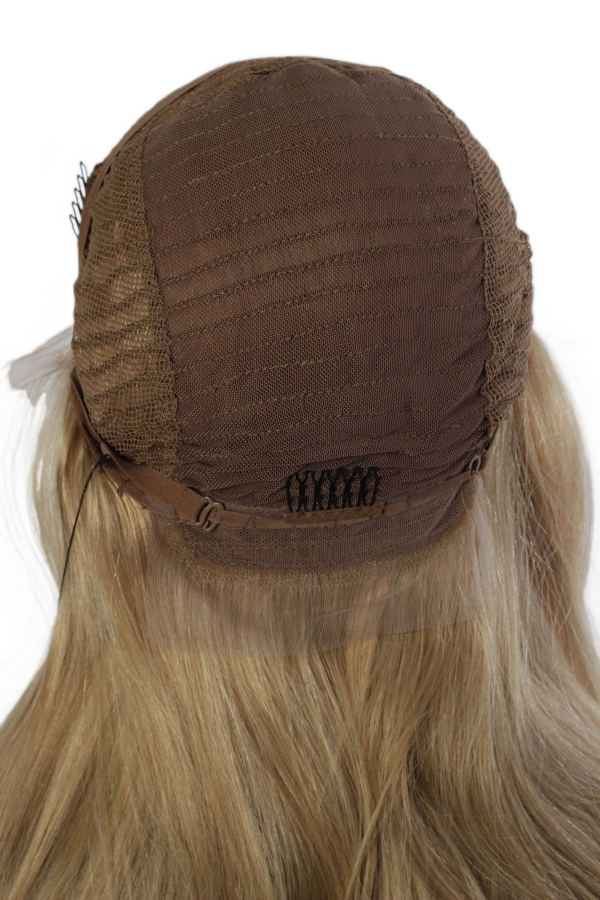 thumb%100 DOĞAL SAÇ MEDİKAL TÜL PERUK - LACE FRONT - HHIN-27-(16''-25'')-67C-R613 - 278G-1535