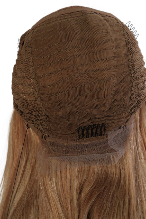 thumb%100 DOĞAL SAÇ MEDİKAL TÜL PERUK - LACE FRONT - HHIN-27-(18''-24'')-67C-R613-6A - 257G-1430