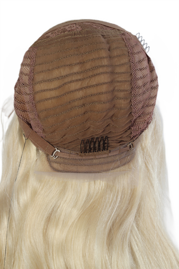 thumb%100 DOĞAL SAÇ MEDİKAL TÜL PERUK - LACE FRONT - HHIN-30-(21''-27'')-75C-R613 - 297G-1635