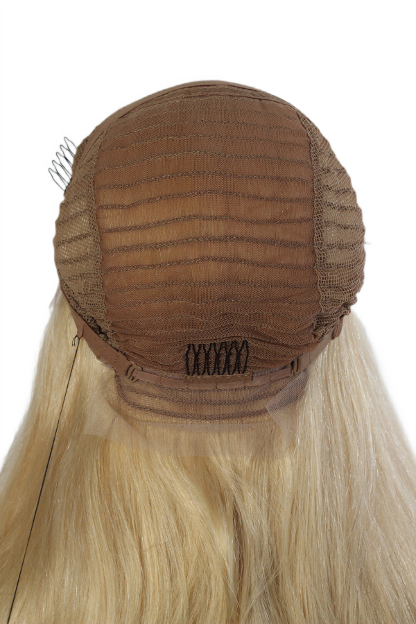 thumb%100 DOĞAL SAÇ MEDİKAL TÜL PERUK - LACE FRONT - HHIN-31-(24''-29'')-78C-R613 - 295G-1680