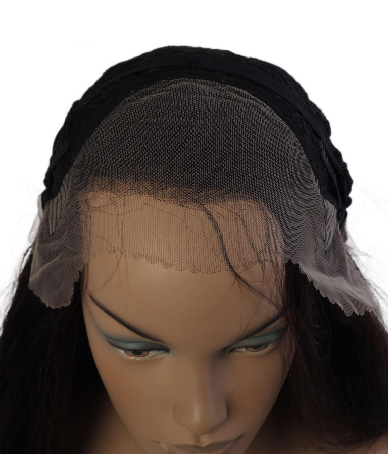 thumb%100 DOĞAL SAÇ MEDİKAL TÜL PERUK - LACE FRONT - HIN-2830(26''-29'')-75C-RNAT-293G-1512