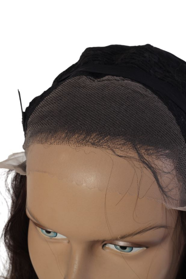 thumb%100 DOĞAL SAÇ MEDİKAL TÜL PERUK - LACE FRONT - HHT15S-B-7-15-38C-RNAT-148G-532