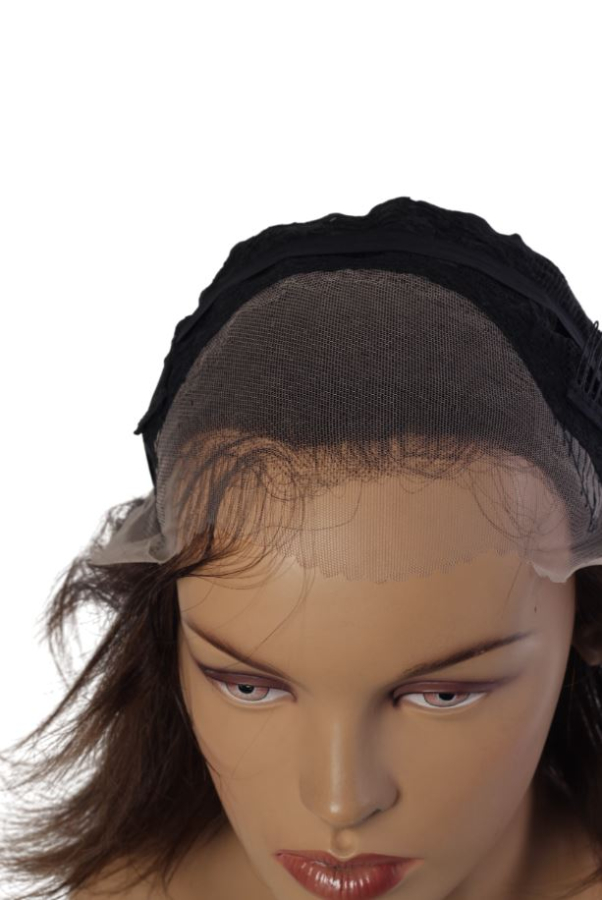 thumb%100 DOĞAL SAÇ MEDİKAL TÜL PERUK - LACE FRONT - HHT-9S-E-5-9-25C-RNAT-117G-330